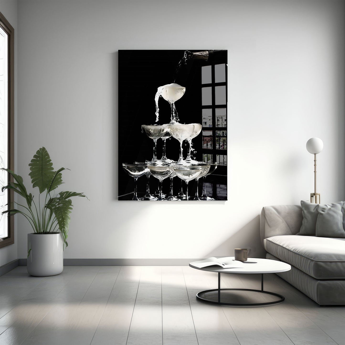 Champagne Glasses - Plexiglas