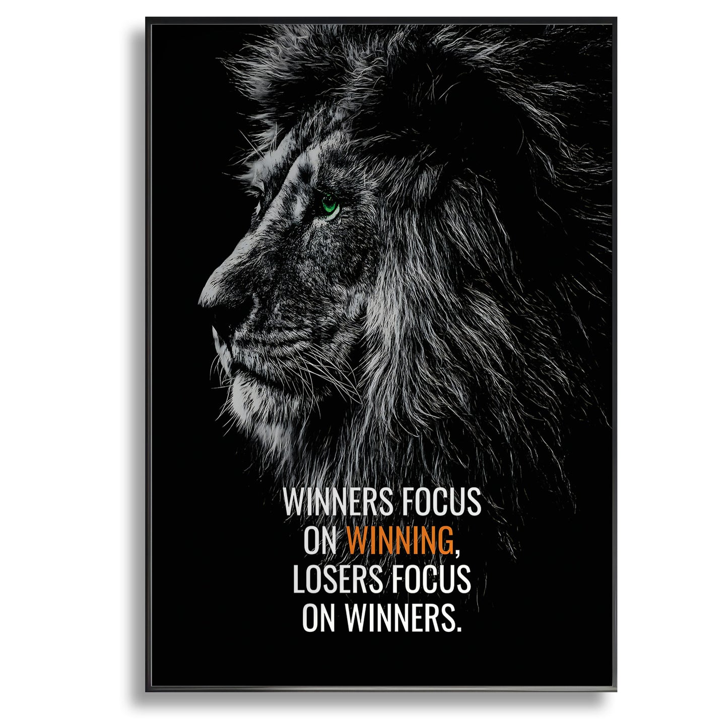 Winners Focus On Winning - Canvas