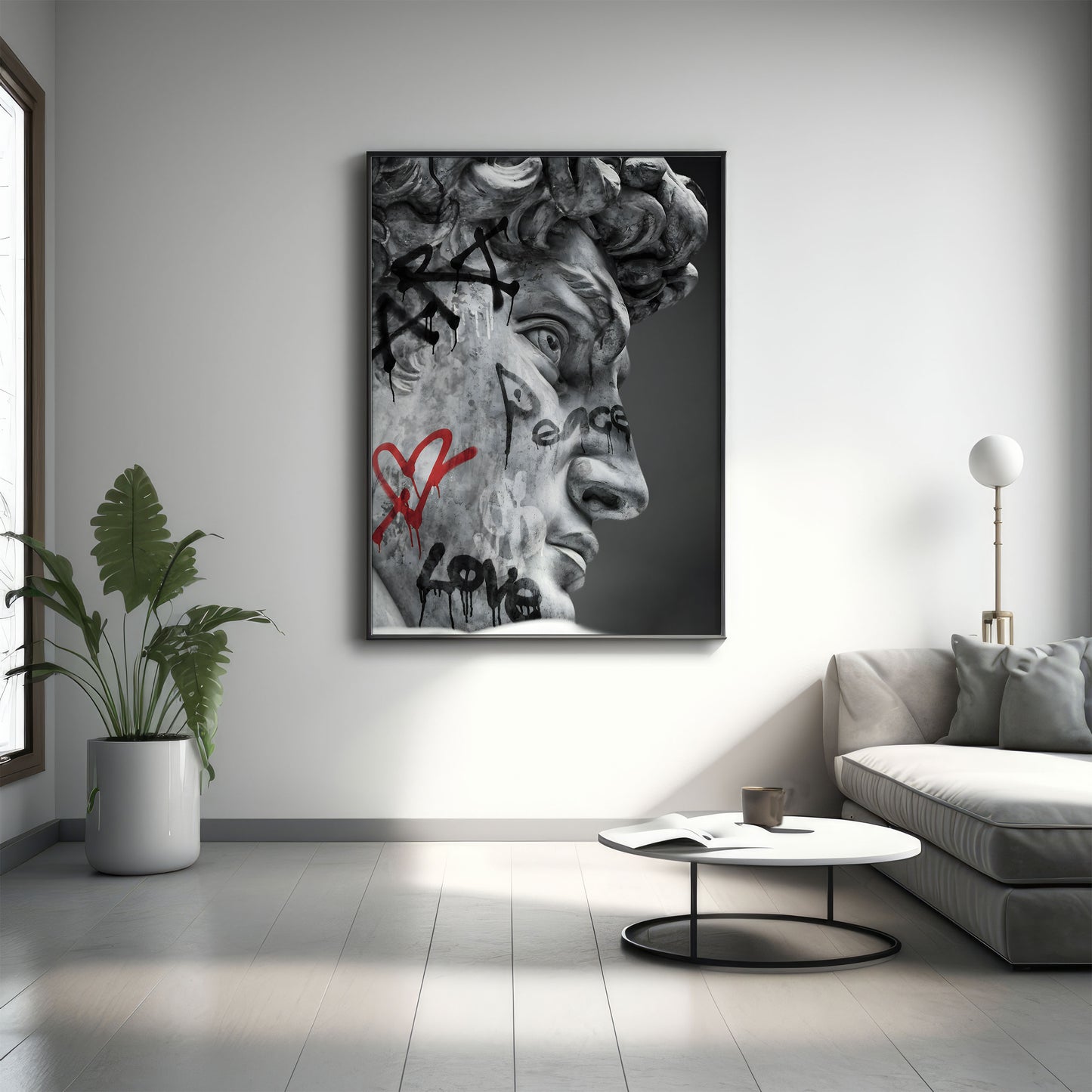 Stoic Figure - Canvas