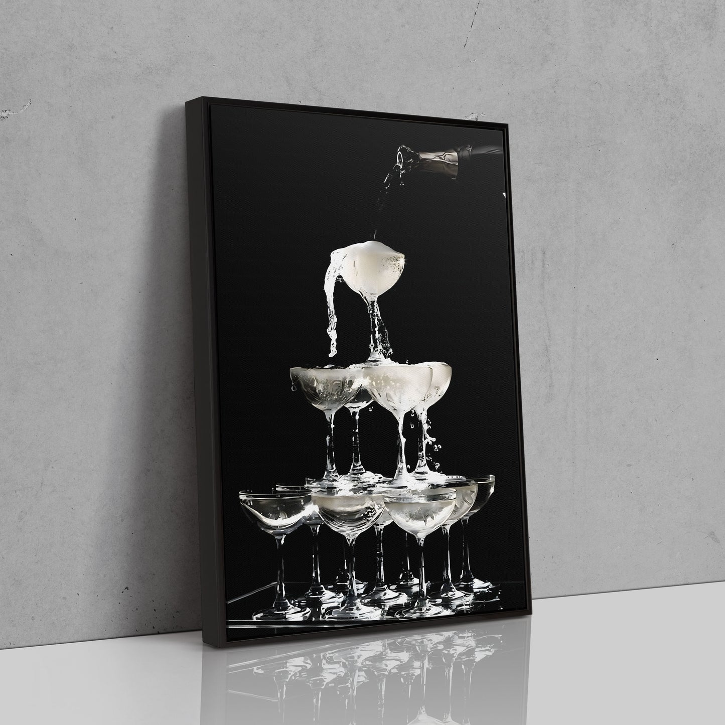 Champagne Glasses - Canvas