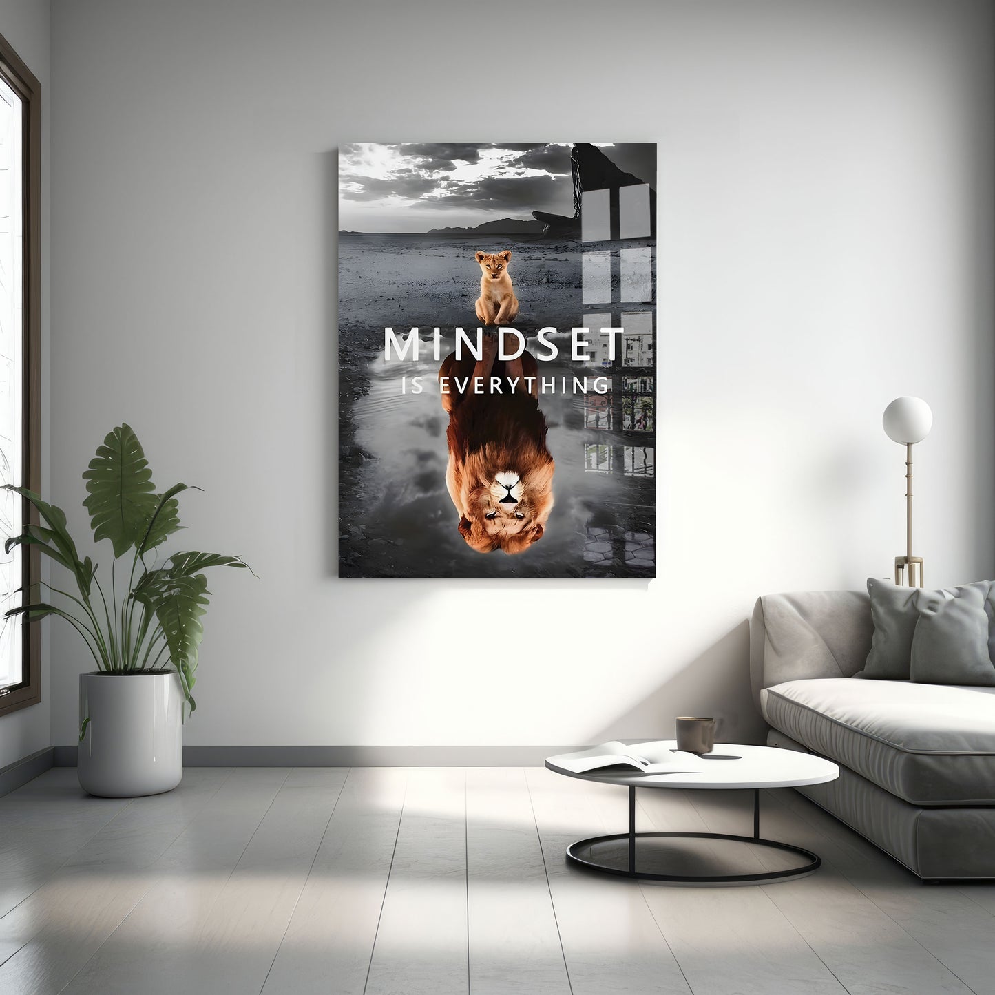 Mindset is everything 01 - Plexiglas