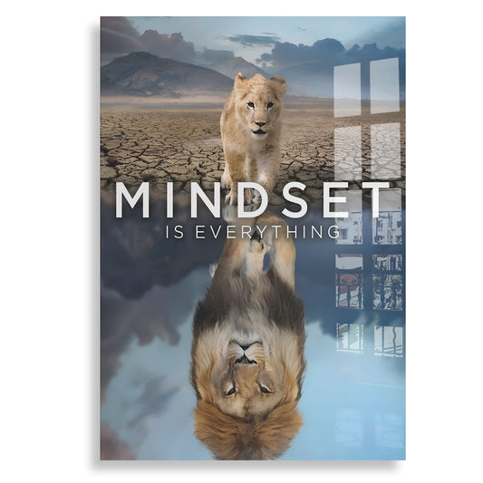 Mindset is everything 02 - Plexiglas