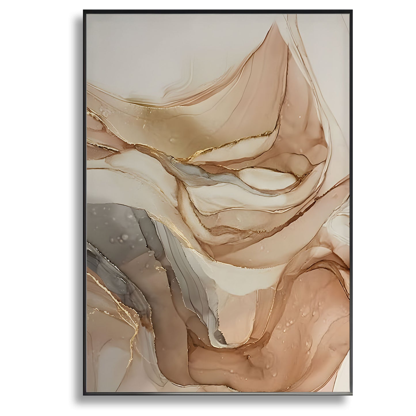 Pink Marble Type One - Canvas