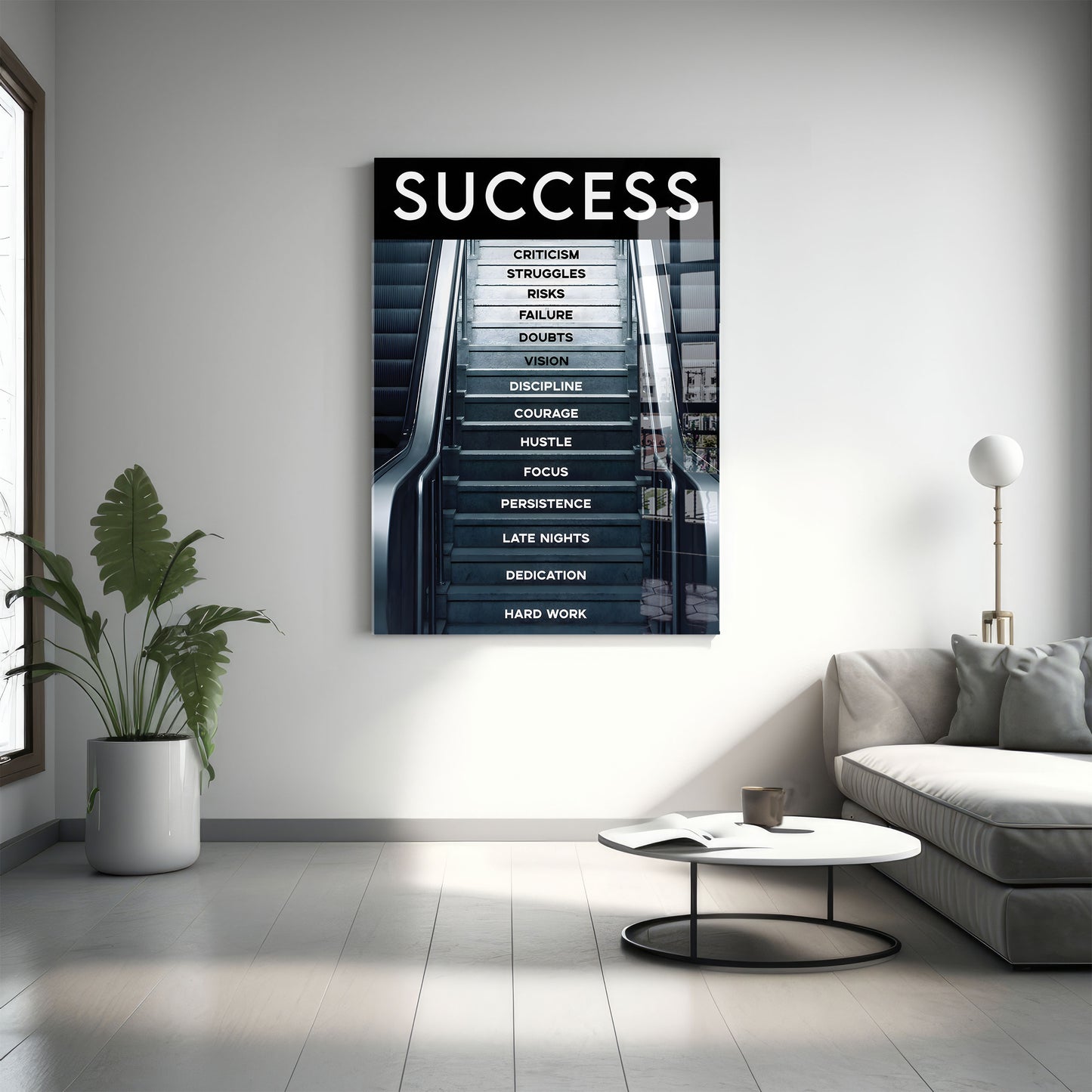 Steps To Succes - Plexiglas