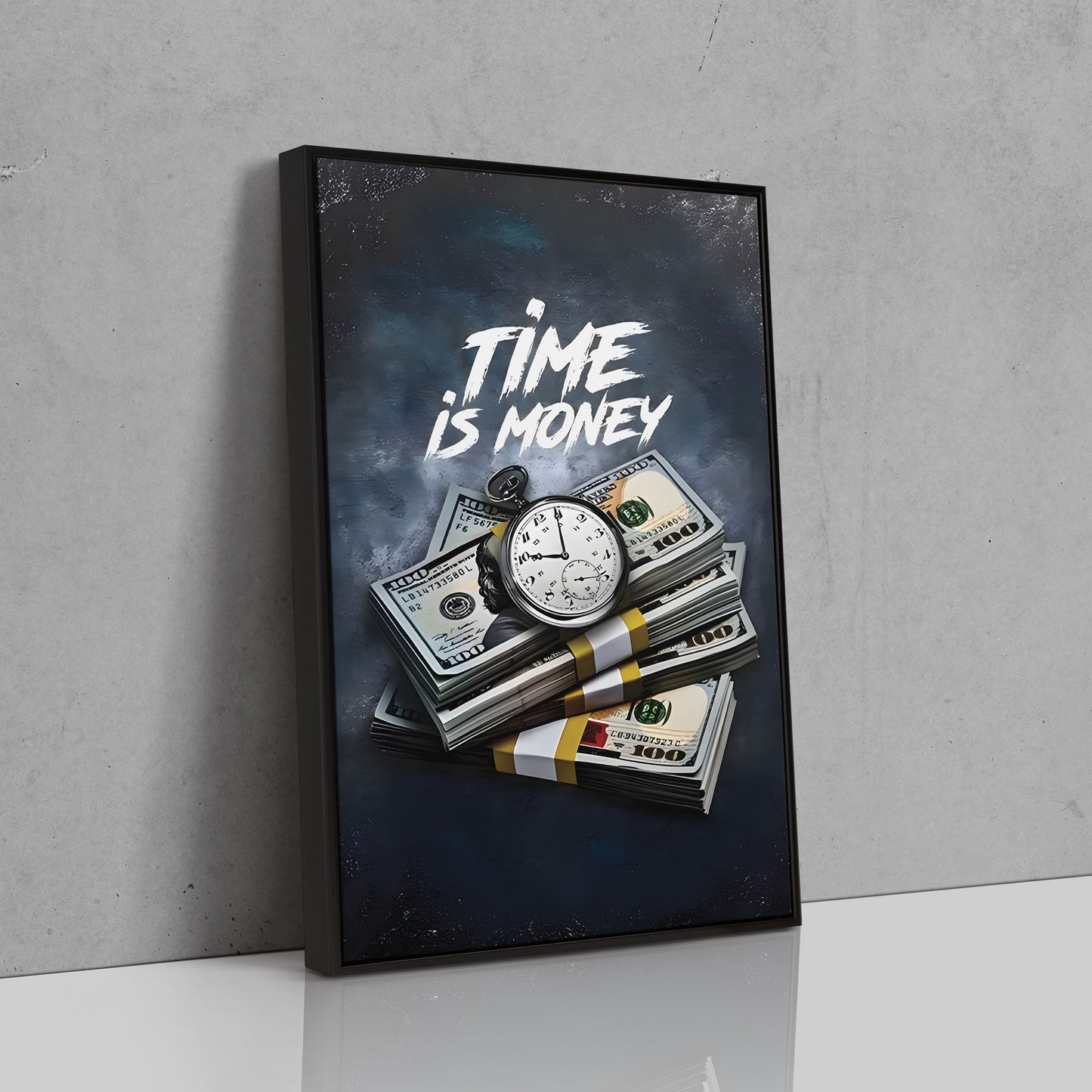 Time Is Money - Canvas