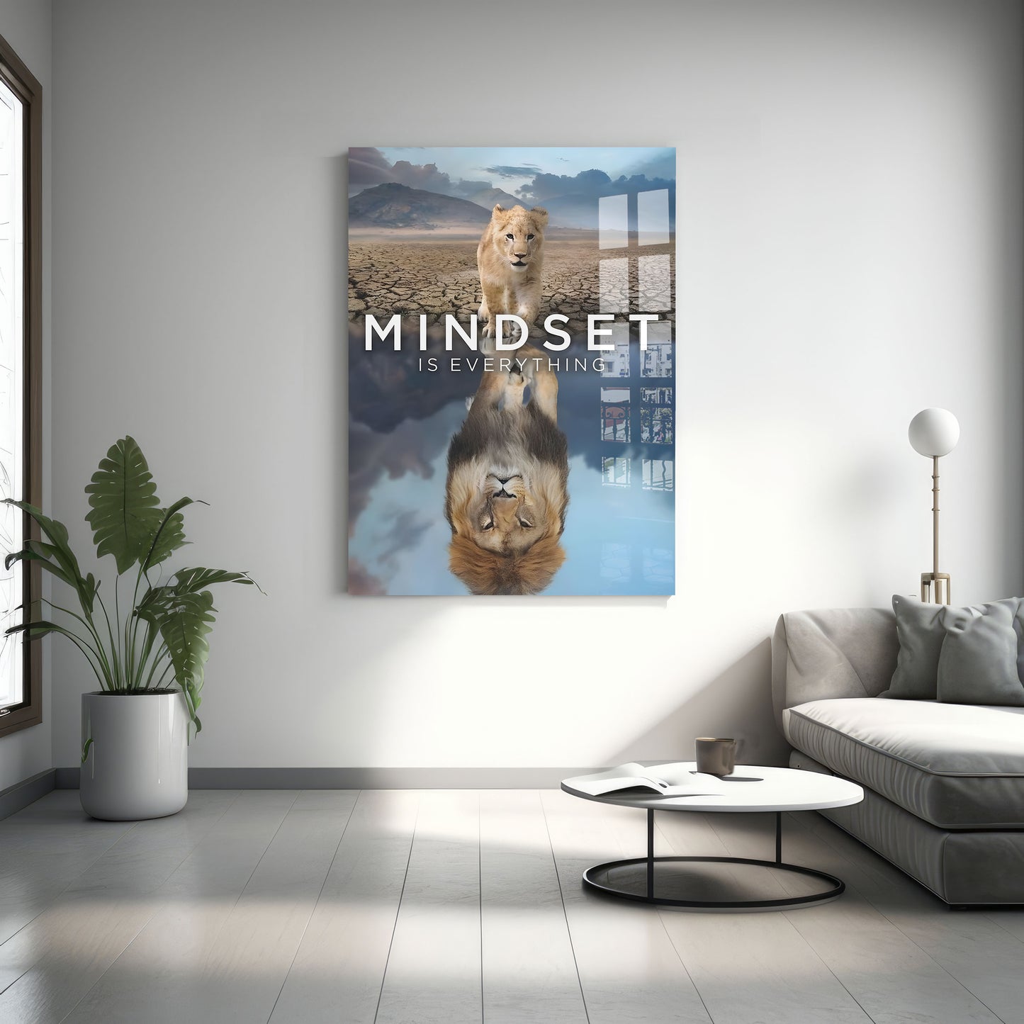 Mindset is everything 02 - Plexiglas